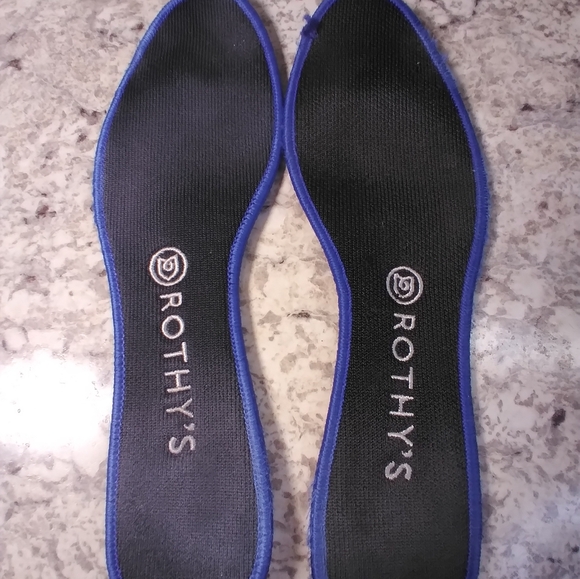 Rothy's Black and White Women's Flats size 9.5 career officewear business - Picture 7 of 8